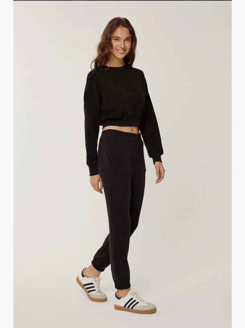 Pantalon de survêtement basique hiccup Noir - Kiabi