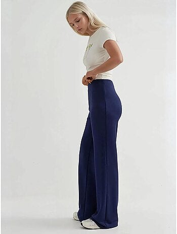 Pantalon de survêtement coupe droite en modal, coupe décontractée