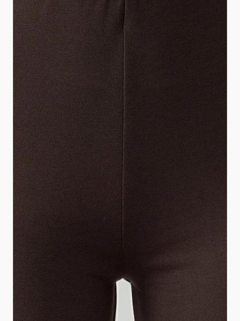Pantalon de survêtement coupe droite en modal, coupe décontractée hiccup Marron foncé - Kiabi