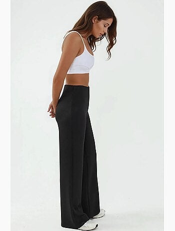 Pantalon de survêtement coupe droite en modal, coupe décontractée hiccup