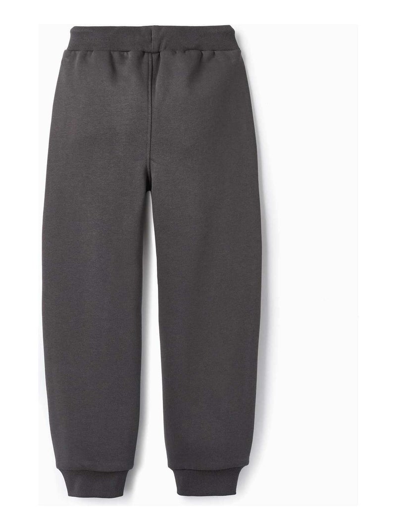 Pantalon de Survêtement en Coton pour Garçon 'ZY'   NORTHERN CALLING Gris foncé - Kiabi