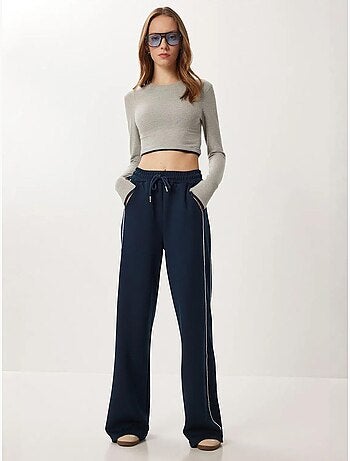 Pantalon de survêtement en maille de coton coupe classique istanbul