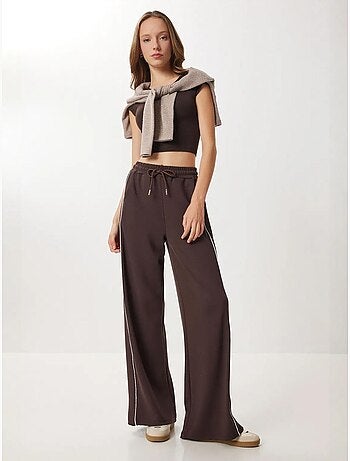 Pantalon de survêtement en maille de coton coupe classique istanbul