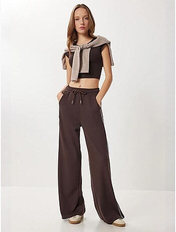 Pantalon de survêtement en maille de coton coupe classique istanbul