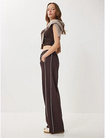 Pantalon de survêtement en maille de coton coupe classique istanbul