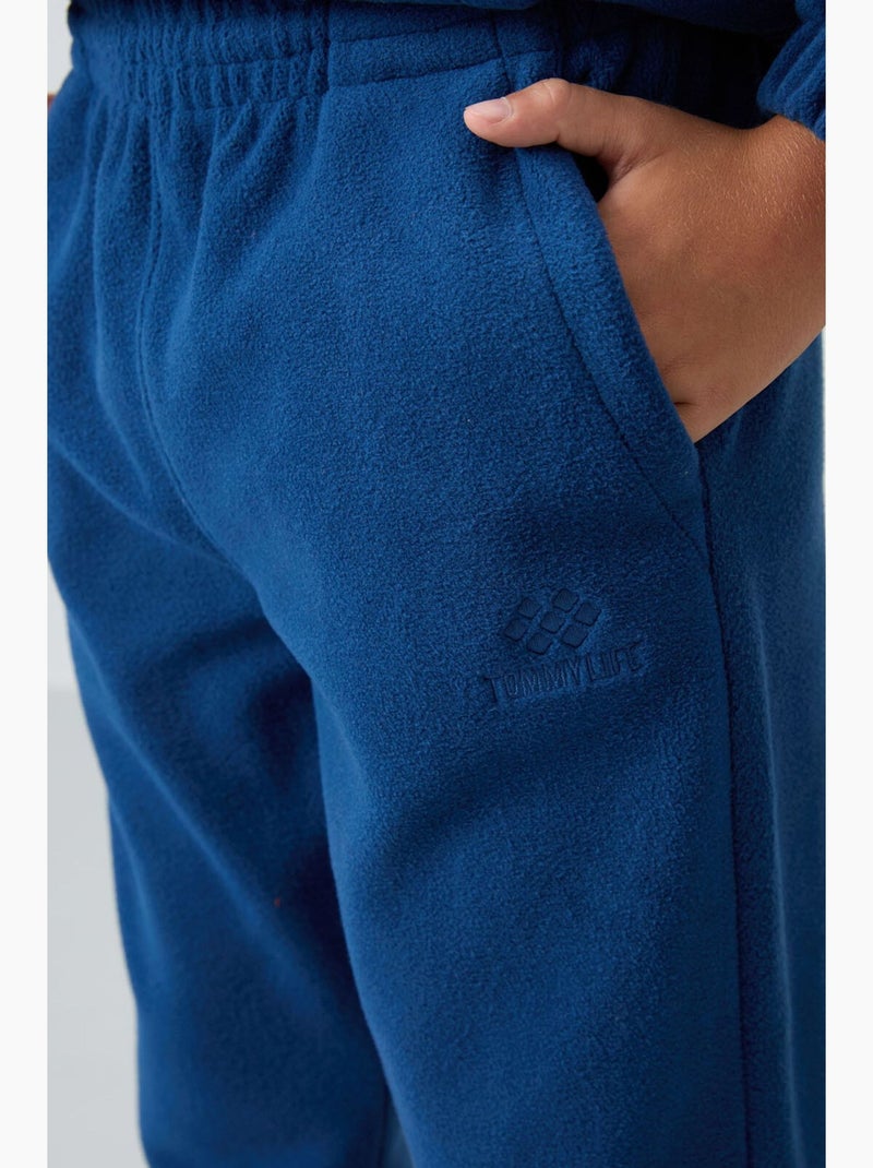 Pantalon de survêtement enfant tommy Bleu - Kiabi