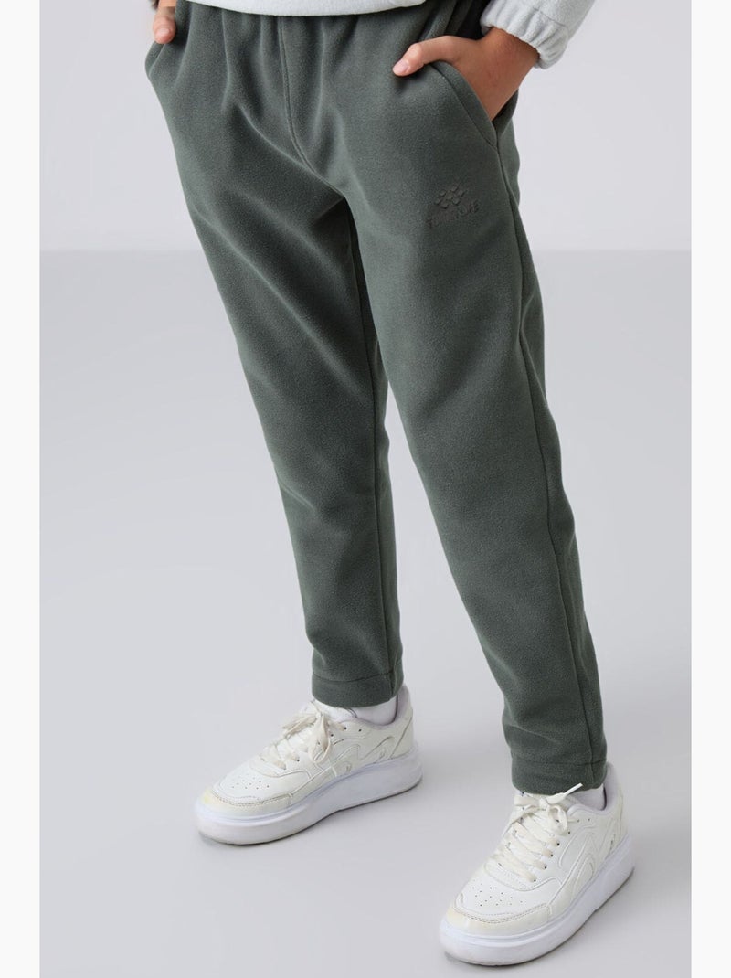 Pantalon de survêtement enfant tommy Kaki - Kiabi