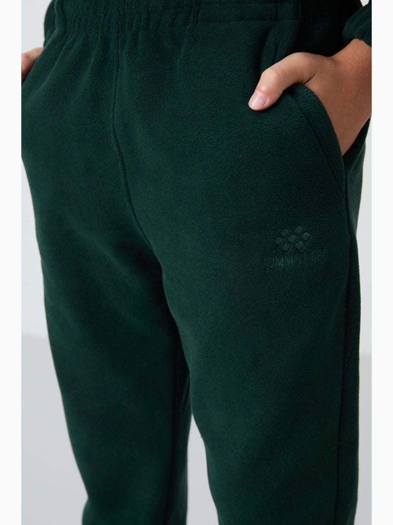 Pantalon de survêtement enfant tommy Vert foncé - Kiabi
