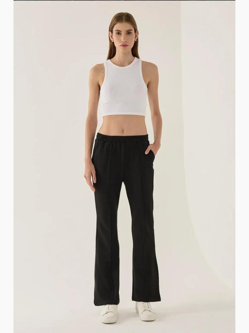 Pantalon de survêtement évasé hiccup - Kiabi Pantalon de survêtement évasé hiccup - Kiabi