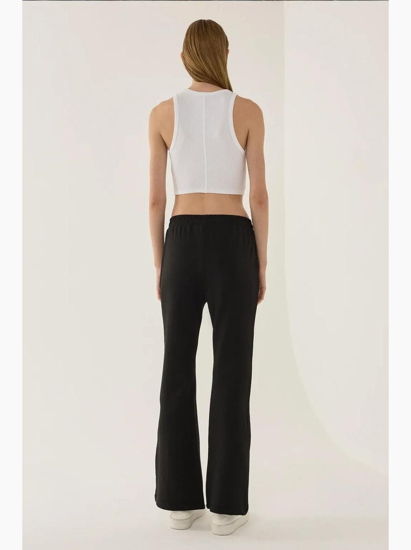 Pantalon de survêtement évasé hiccup Noir - Kiabi