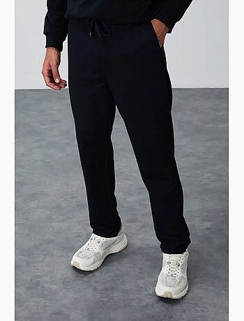 Pantalon de survêtement homme coupe regular en coton mélangé tommy
