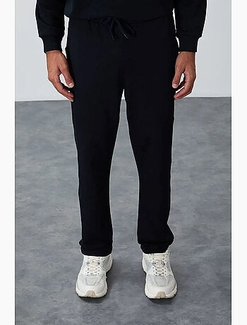 Pantalon de survêtement homme coupe regular en coton mélangé tommy