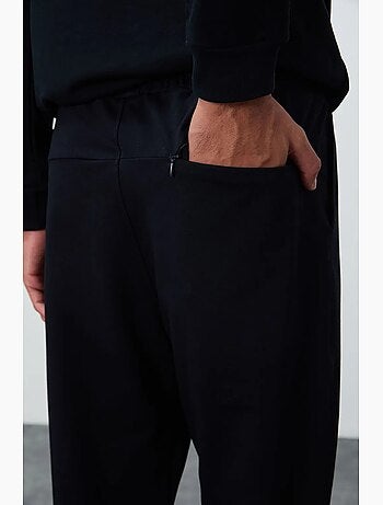 Pantalon de survêtement homme coupe regular en coton mélangé tommy