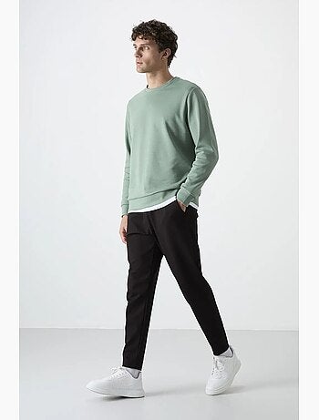 Pantalon de survêtement homme, coupe regular tommy