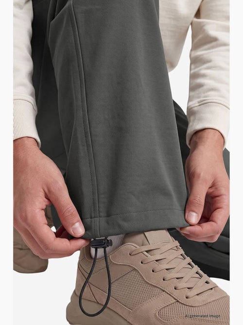 Pantalon de survêtement homme en mélange de coton tommy - Kiabi Pantalon de survêtement homme en mélange de coton tommy - Kiabi