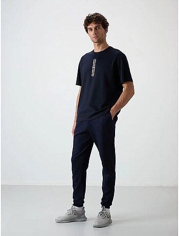 Pantalon de survêtement homme jogger en molleton tommy