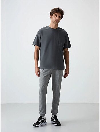 Pantalon de survêtement homme jogger en molleton tommy