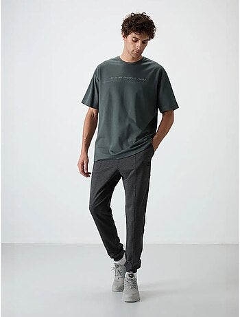 Pantalon de survêtement homme jogger en molleton tommy
