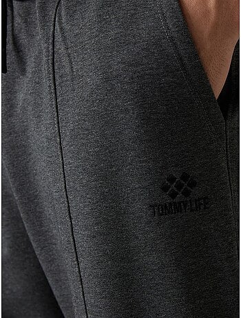 Pantalon de survêtement homme jogger en molleton tommy