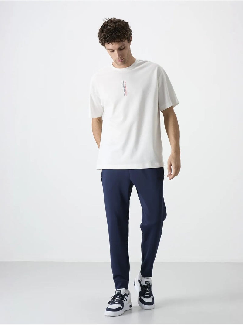 Pantalon de survêtement homme jogger uni tommy Bleu marine - Kiabi