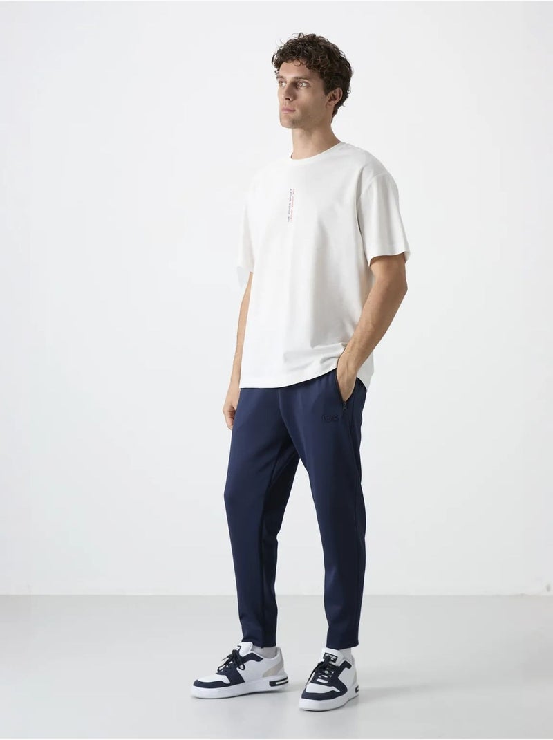 Pantalon de survêtement homme jogger uni tommy Bleu marine - Kiabi