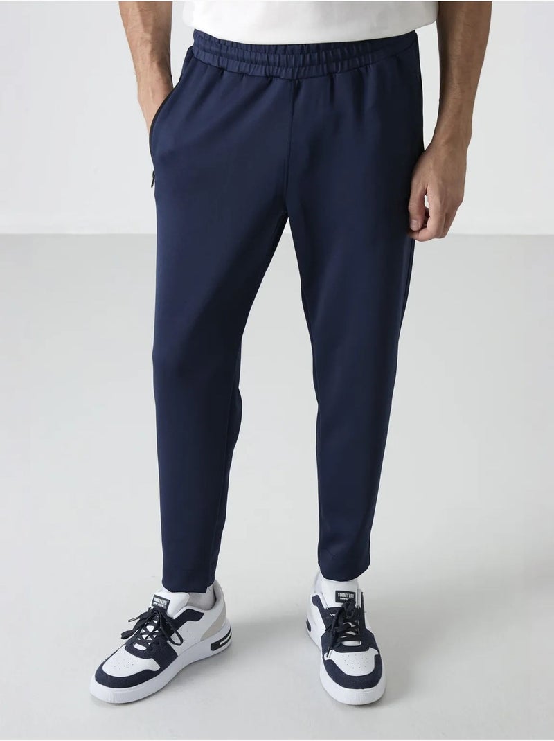 Pantalon de survêtement homme jogger uni tommy Bleu marine - Kiabi