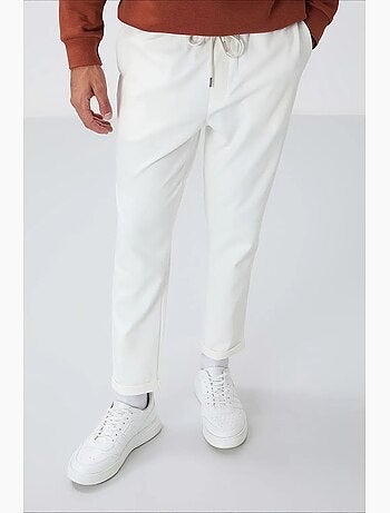 Pantalon de survêtement homme texturé fuselé tommy