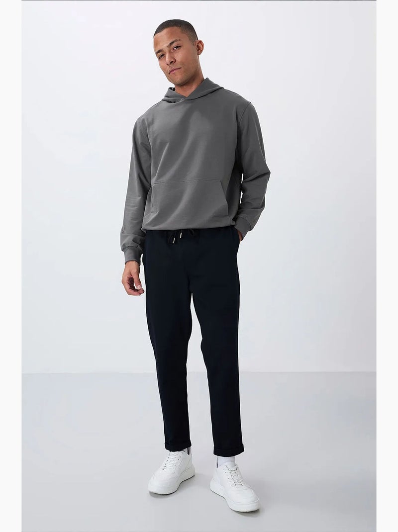 Pantalon de survêtement homme texturé fuselé tommy Bleu lagon - Kiabi