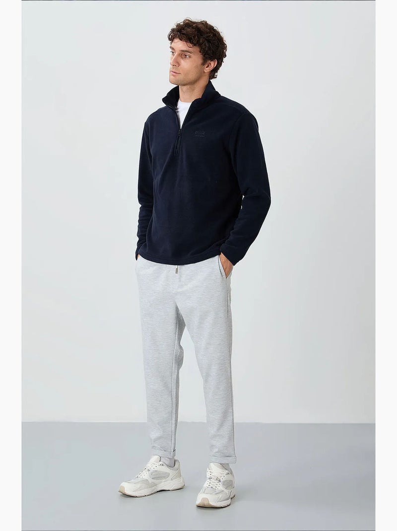Pantalon de survêtement homme texturé fuselé tommy Gris clair - Kiabi