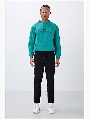 Pantalon de survêtement homme texturé fuselé tommy