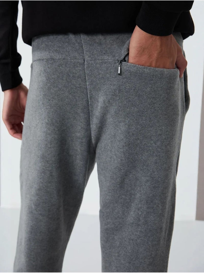 Pantalon de survêtement jogger homme tommy Gris Noir - Kiabi