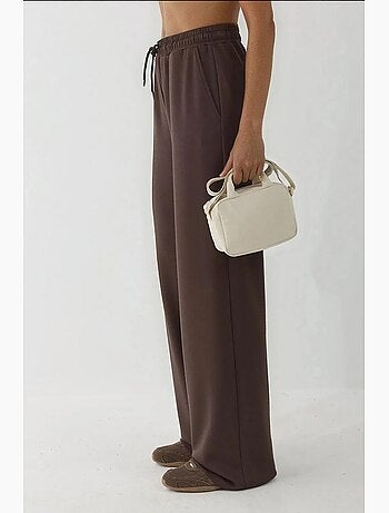 Pantalon de survêtement large en modal doux au toucher hiccup