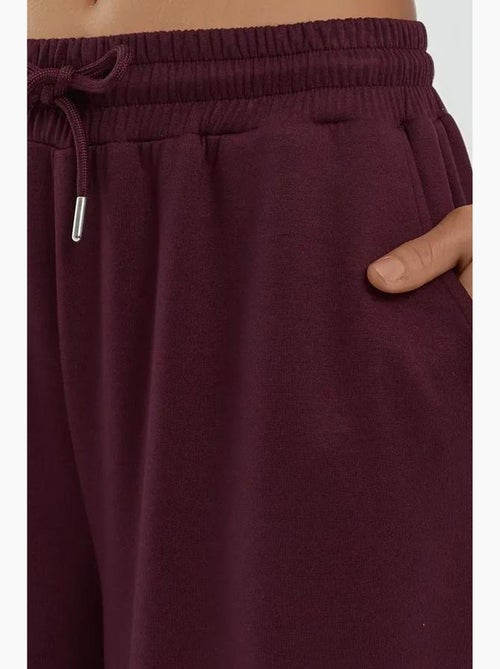 Pantalon de survêtement large en modal doux au toucher hiccup - Kiabi