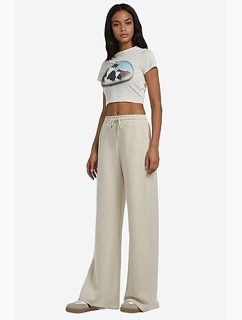 Pantalon de survêtement large en modal doux au toucher hiccup