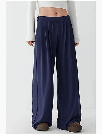 Pantalon de survêtement large et doux au toucher hiccup