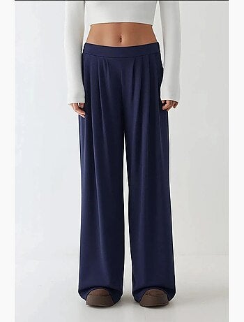 Pantalon de survêtement large et doux au toucher hiccup