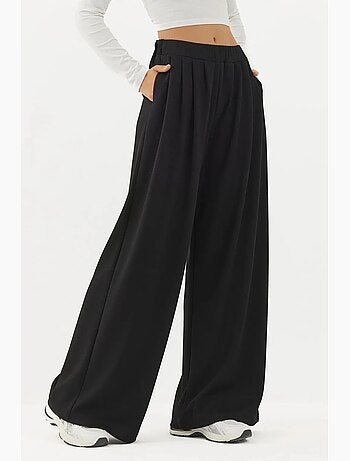 Pantalon de survêtement large et doux au toucher hiccup