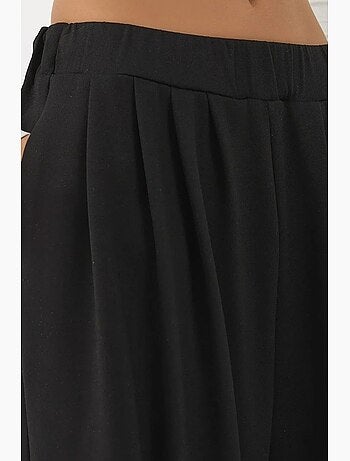 Pantalon de survêtement large et doux au toucher hiccup