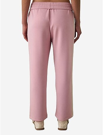 Pantalon de survêtement silky feel à taille normale et empiècements penti