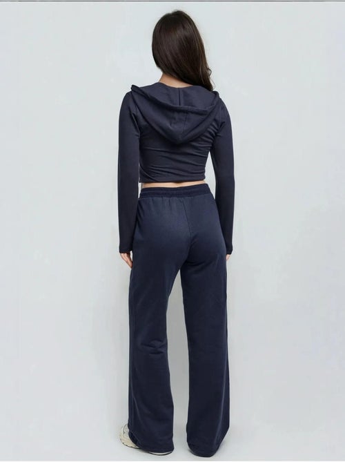 Pantalon de survêtement surélevé hiccup - Kiabi Pantalon de survêtement surélevé hiccup - Kiabi