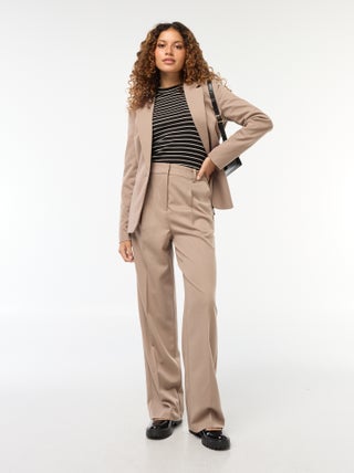 Pantalon de tailleur coupe large