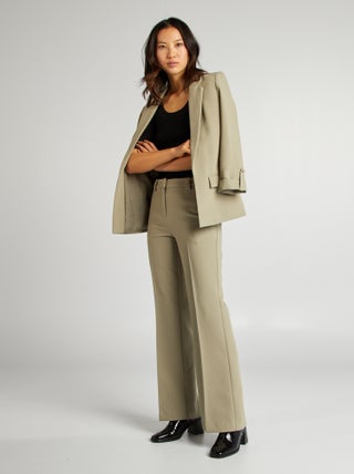 Pantalon de tailleur large