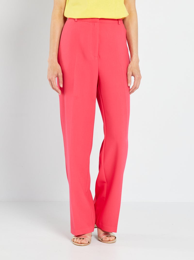 Pantalon de tailleur Rose - Kiabi