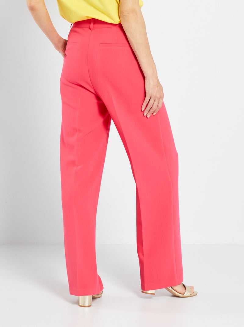 Pantalon de tailleur Rose - Kiabi