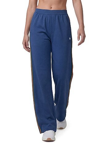 Pantalon de tennis jambes larges femme tennis femme volley-w navy