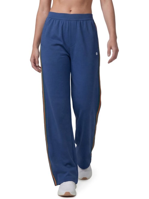 Pantalon de tennis jambes larges femme tennis femme volley-w navy - Kiabi