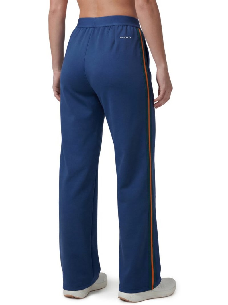 Pantalon de tennis jambes larges femme tennis femme volley-w navy Bleu - Kiabi