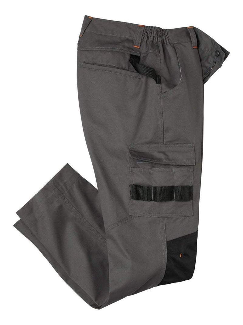 Pantalon de Travail   - ATLAS FOR MEN Gris - Kiabi