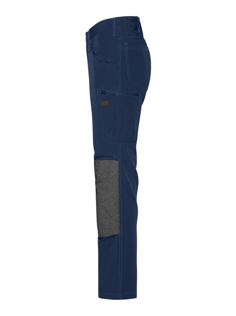 Pantalon de travail - james and nicholson Bleu marine - Kiabi