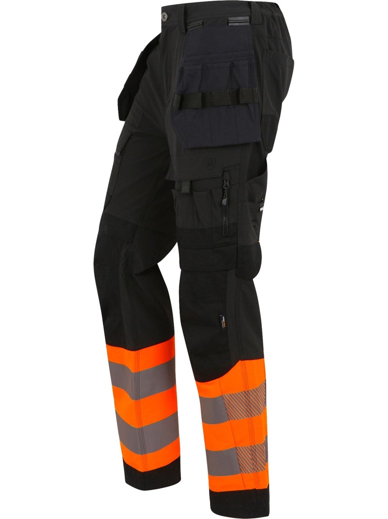 Pantalon de travail - regatta professional Noir Orange - Kiabi